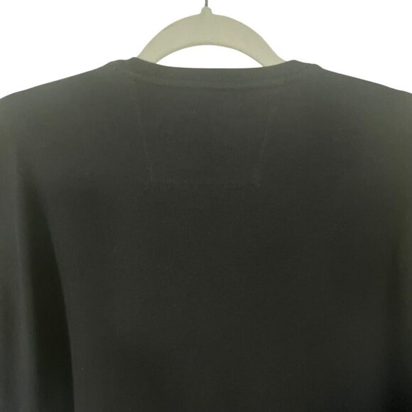 John Varvatos Multi Peace Hand Tee Black Embroidered Graphic 100% Cotton Men's M - Picture 10 of 13